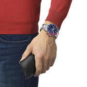 Tissot T1204171104103 Seastar 1000 Quartz Chronograph Blue Men's Watch - mzwatcheslk srilanka